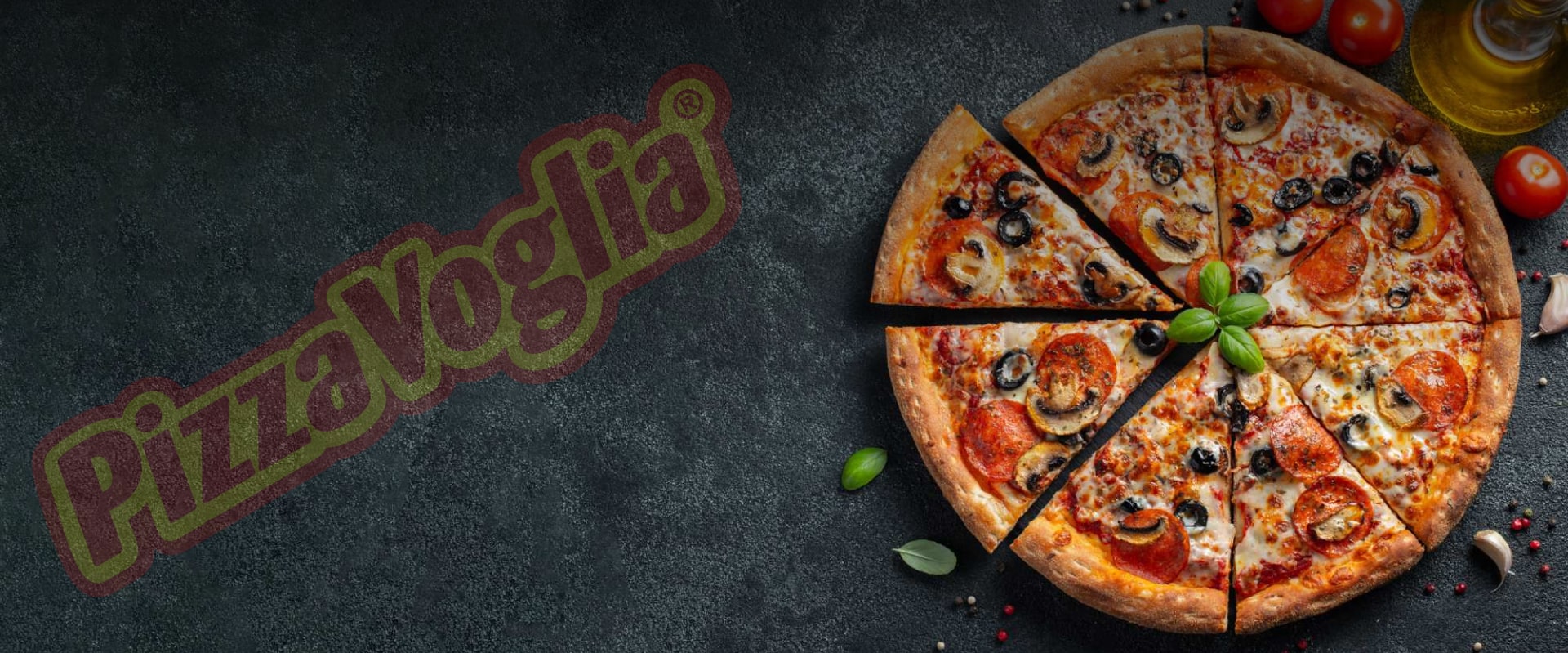 Banner home page Pizza Voglia